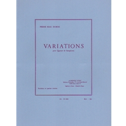 Variations - Sax Quartet SATB
