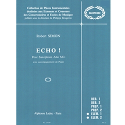 Echo! - Alto Saxophone and Piano