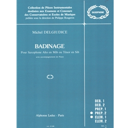 Badinage - Alto (or Tenor) Saxophone and Piano