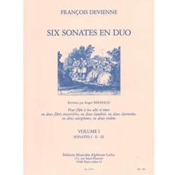 6 Sonates En Duo Volume 1 - Flute Duet (or other Woodwind Duet)