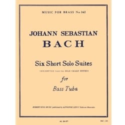 6 Short Solo Suites - Bass Tuba