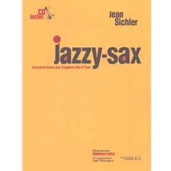 Jazzy-Sax (Book/CD) - Alto Saxophone and Piano