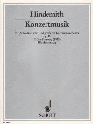 Concertmusik, Op. 48 - Viola and Piano