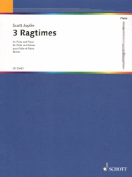 3 Ragtimes - Flute and Piano