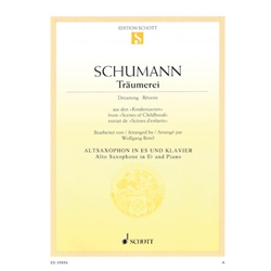 Traumerei from Kinderscenen, Op. 15, No. 7 - Alto Sax and Piano