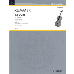 12 Duets (12 Duos), Op. 105 - Cello Duet