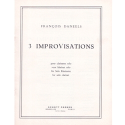 3 Improvisations - Unaccompanied Clarinet
