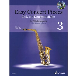 Easy Concert Pieces, Book 3 - Alto Sax and Piano