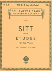 Etudes, Op. 32, Book 1 - Violin
