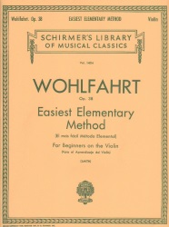 Easiest Elementary Method, Op. 38 - Violin