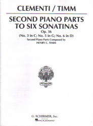Sonatinas, Op. 36 Book 2 - 2nd Piano Part
