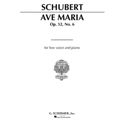 Ave Maria - Low Voice (Key of G)