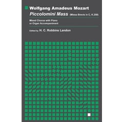 Missa Brevis in C, K. 258 ("Piccolomini") - Vocal Score