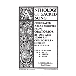 Anthology of Sacred Song - Alto Voice