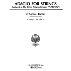 Adagio for Strings - Piano Solo