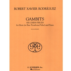 Gambits: Six Chess Pieces for Horn (or Bass Trombone or Tuba) and Piano