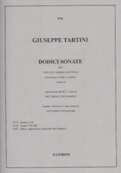 12 Sonatas, Op. 2, Vol. 2 - Violin and Piano
