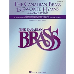 15 Favorite Hymns for Brass Quintet or Quartet - Trombone 2