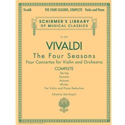 Concertos Op. 8 Nos. 1-4: The Four Seasons (Complete) - Violin and Piano