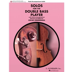 Solos for the Double Bass Player (Book/Audio) - String Bass and Piano