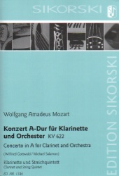 Concerto in A Major, K. 622 - Clarinet and String Quintet