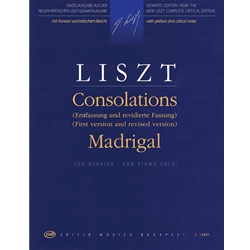 Consolations (First and Revised Versions) - Piano Solo
