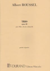 Trio, Op. 40 - Flute, Viola and Cello (Parts)