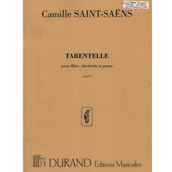 Tarentelle, Op. 6 - Flute, Clarinet, and Piano