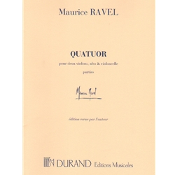 Quartet (Quatuor) in F major - String Quartet (Set of Parts)