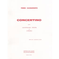 Concertino, Op. 34b - Tenor Saxophone and Piano