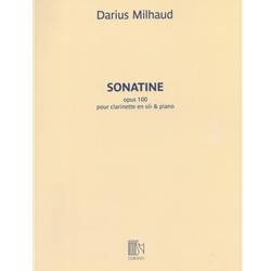 Sonatine, Op. 100 - Clarinet and Piano