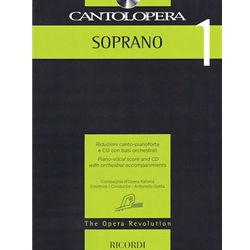 Cantolopera: Soprano - Book 1 (Book/CD)