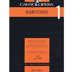 Cantolopera: Baritone - Book 1 (Book/CD)