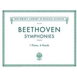 Beethoven Symphonies: Complete - 1 Piano, 4 Hands
