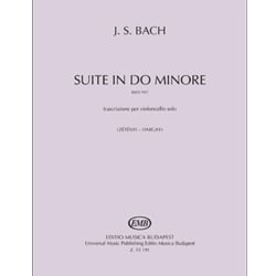 Suite in C minor, BWV 997 (Lute Suite) - Cello Unaccompanied