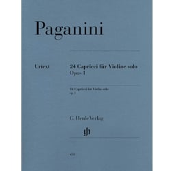 24 Capricci, Op. 1 - Violin Unaccompanied