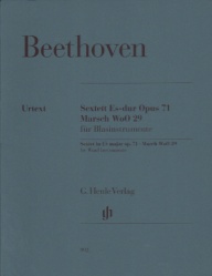Sextet in E Major, Op. 71 and March, WoO 29 - Woodwind Sextet