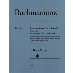 Piano Sonata No. 2 in B-flat Minor, Op. 36 (Both versions, 1913 and 1931)