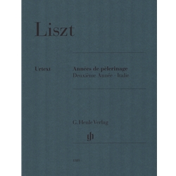 Annees de pelerinage, Book 2: Italy (Revised Edition) - Piano Solo
