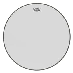 Remo 24" Ambassador Smooth White Bass Drumhead