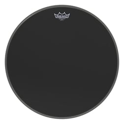 Remo 18" Ambassador Ebony Bass Drumhead