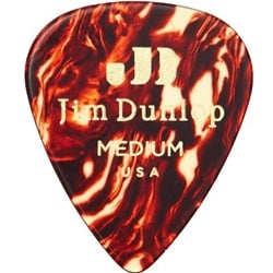 Dunlop Celluloid Guitar Pick - Medium Gauge (12 Pack)