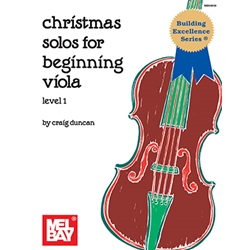 Christmas Solos for Beginning Viola, Level 1