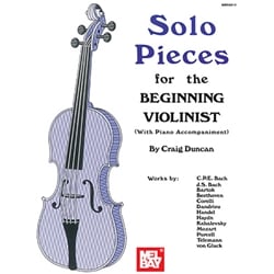 Solo Pieces for the Beginning Violinist - Violin and Piano