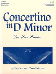 Concertino in D Minor - 2P/4H