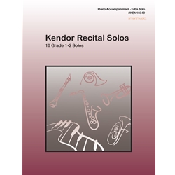 Kendor Recital Solos: Tuba - Piano Accompaniment