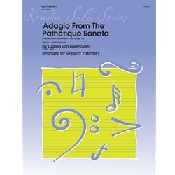 Adagio from the 'Pathetique Sonata' - Bb Clarinet & Piano