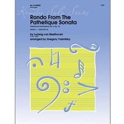 Rondo from the 'Pathetique Sonata' -Bb Clarinet & Piano