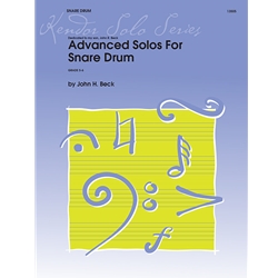 Advanced Solos - Snare Drum Unaccompanied