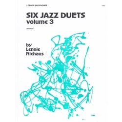 6 Jazz Duets Volume 3 - Tenor Saxophone Duet